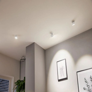 Recessed luminaire matt white SPIRCLE