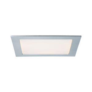 Süvistatav LED paneel 18W matt kroom IP44 pritsmekindel QUALITY LINE