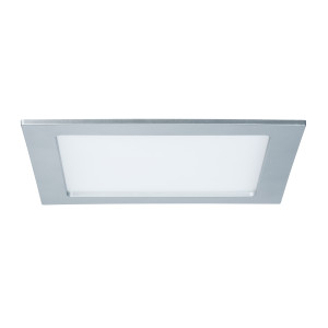 Süvistatav LED paneel 18W matt kroom IP44 pritsmekindel QUALITY LINE