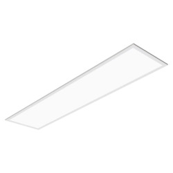 Recessed LED light LONG Backlit 40W IP41 4000K 3868lm standard battery 3H white