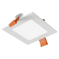 Recessed downlight SQUARE 3W IP40 4000K 280lm standard white