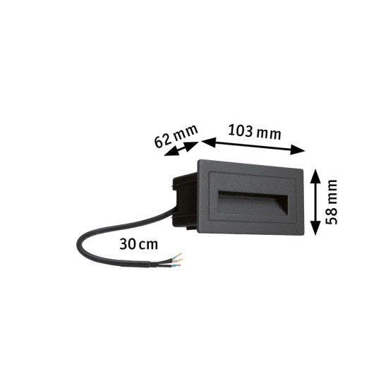 LED välisseinavalgusti Long IP44 LED välisseinavalgusti Long IP44