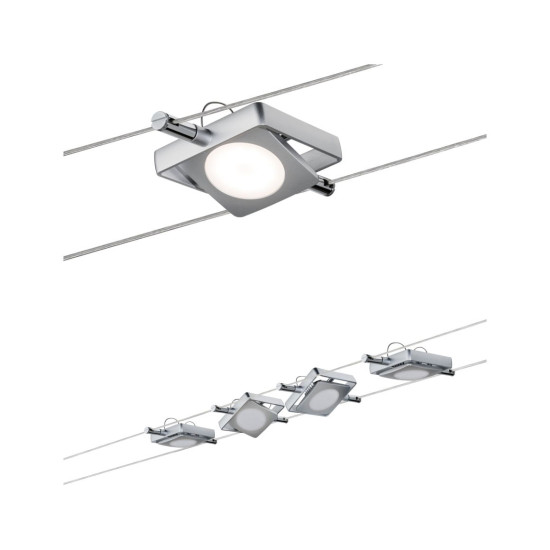 LED Cable system MacLED Basic Set 4x200lm 4x4,3W