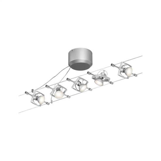 Wire system set 5x10W LED GU5,3 Mac