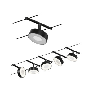 Individual Spot Black matt/Chrome CIRCLE BASIC Individual Spot Black matt/Chrome CIRCLE BASIC