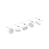 Trossvalgusti valge matt/kroom CIRCLE BASIC