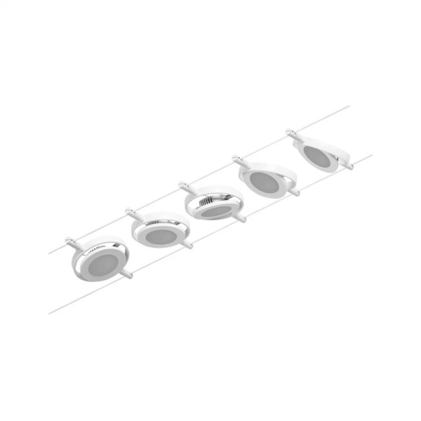 Trossvalgusti valge ROUND MAC