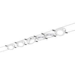 Wire system set LED 6x4W ROUNDMAC