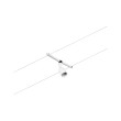 Kabelių šviestuvas sistema GU5,3 5x10W matinė balta/chromas SALT