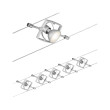 Vaijerivalaisinsetti 5x10W LED GU5,3 Mac