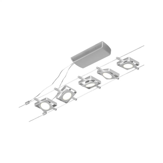 Vaijerivalaisinsetti 5 x 4,5W MACLED
