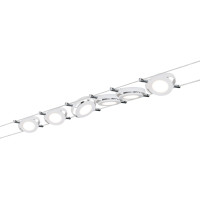 Vaijerivalaisinsetti LED 6x4W ROUNDMAC