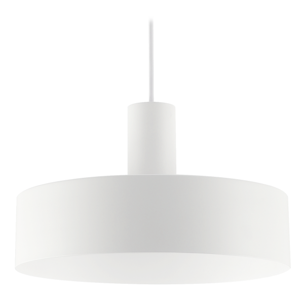 Pakabinamas baltas šviestuvas MILES