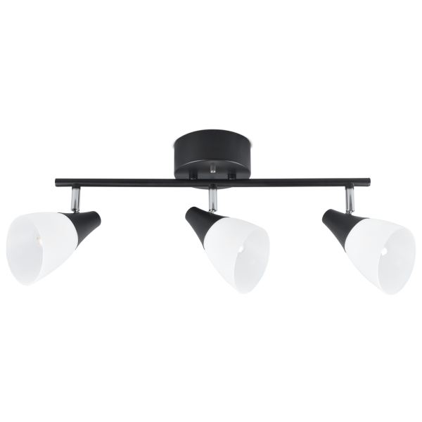 Gaismeklis melns ORION