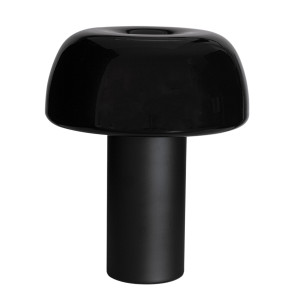 Galda lampa melna Lean on Me