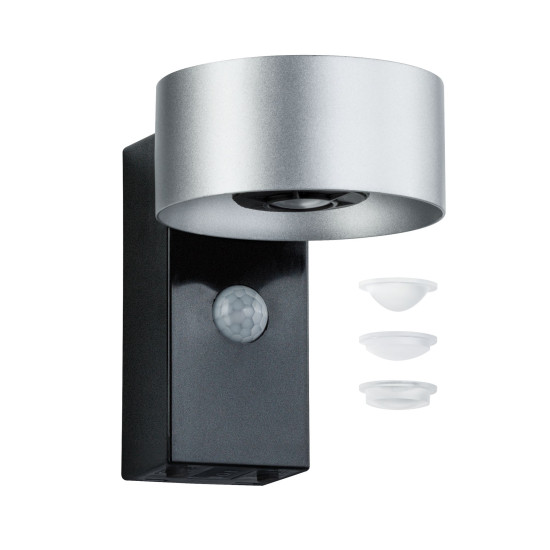 Wall luminaire IP44  2x6W  with motion sensor CONE