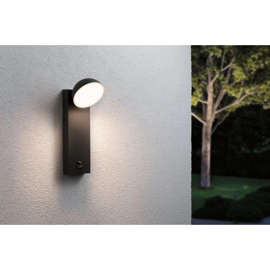 Exterior wall luminaire seawater resistant PIR PUKA