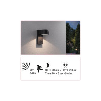 Exterior wall luminaire motion detector CAPEA Exterior wall luminaire motion detector CAPEA