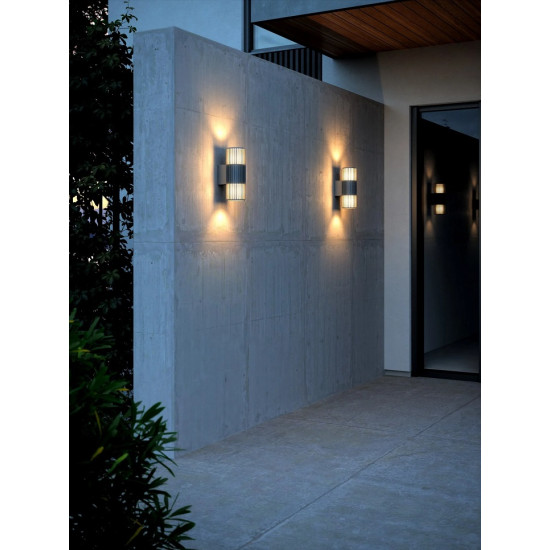 Wall light Seaside anthracite ALUDRA