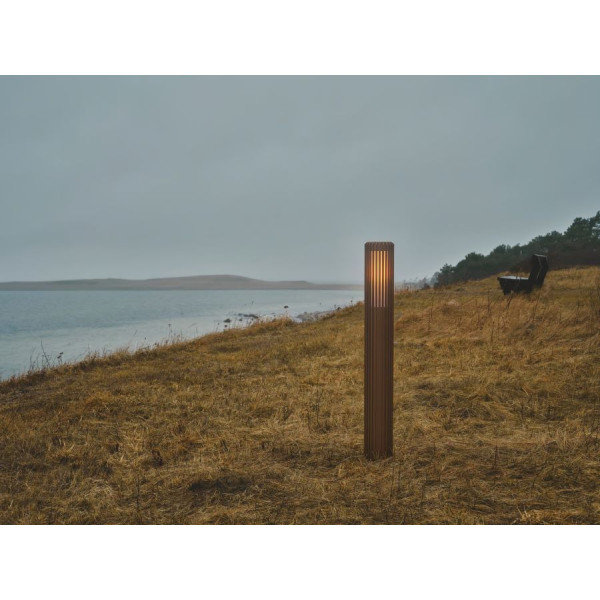 Puutarhavalaisin ruskea metalli Aludra 95