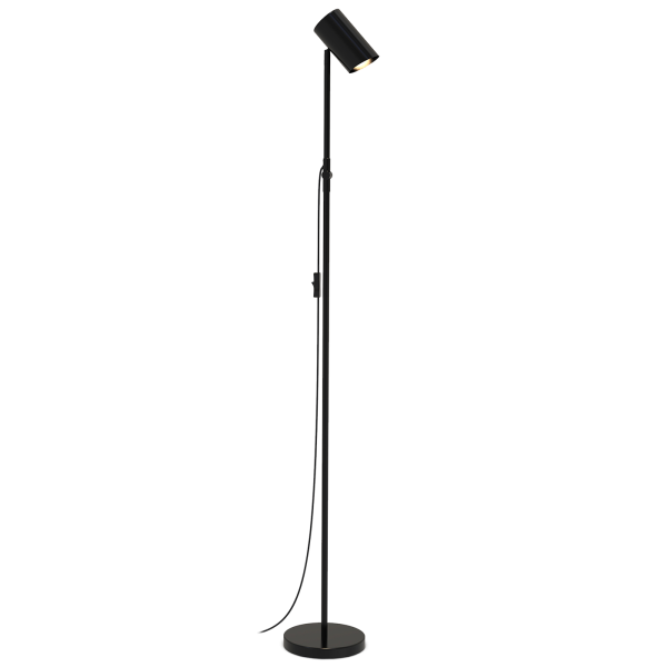 Grīdas lampa melna EVERLY