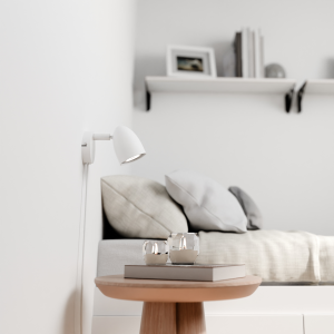 Sienas gaismeklis balts SIERRA