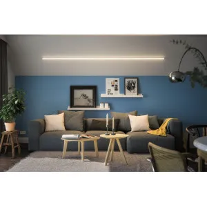 LED profiil hajutiga 2m alumiinium, satiin TUBE