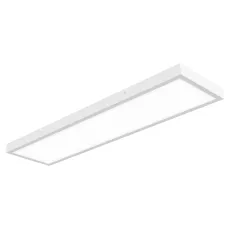 Surface LED luminaires QUADRA & LONG 1H and 3H emergency