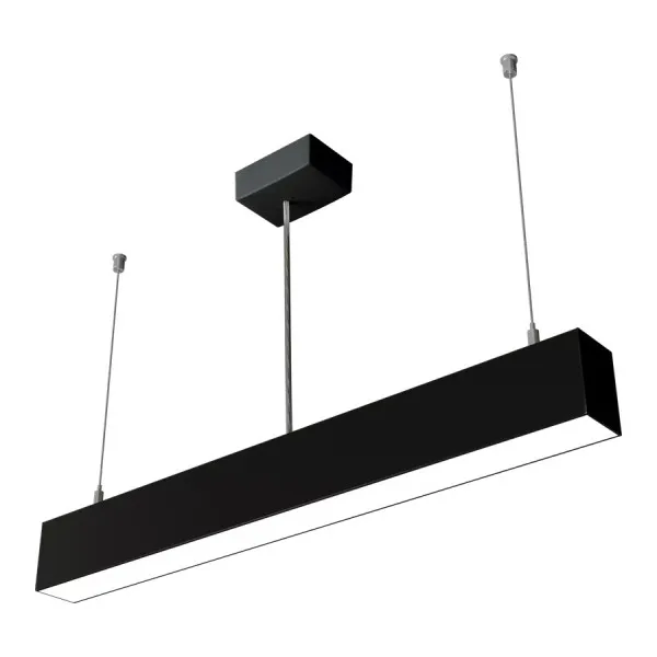 Pakabinamas šviestuvas LOOK 0,6 m 23 W IP20 3000K 1820 lm juodas
