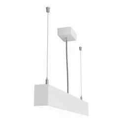 Pakabinamas šviestuvas LOOK 0,6 m 23W IP20 3000K 1820 lm baltas