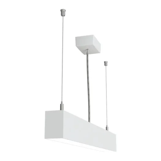 Pakabinamas šviestuvas LOOK 0,6 m 23W IP20 4000K 1820 lm sidabrinis