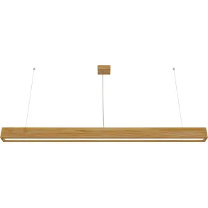 Riippuvalaisin LOOK WOODLINE 1,5 m 48W IP20 4000K 3800 lm Saarni