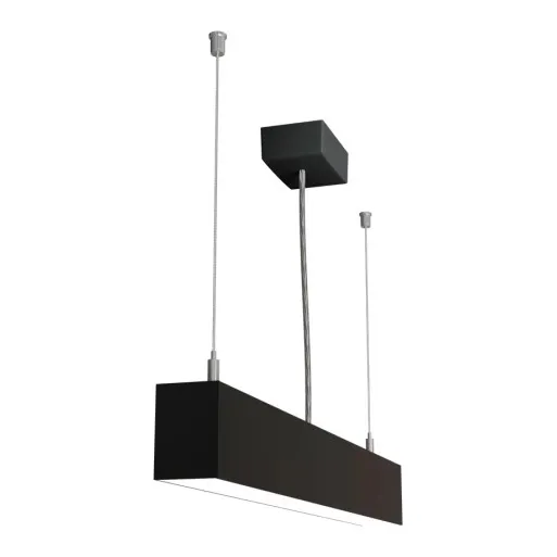 Pakabinamas šviestuvas LOOK 0,6 m 23 W IP20 3000K 1820 lm juodas
