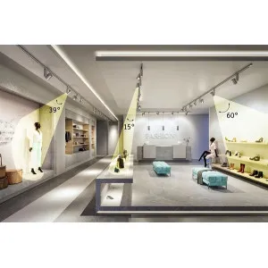 ProRail3 LED-kiskospotti hopea ZEUZ