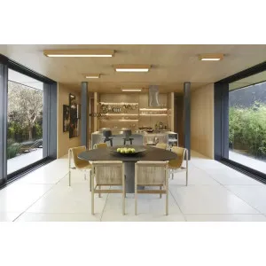 Paviršinis LED šviestuvas LONG WOODLINE 42W IP20 3000K 3950 lm ąžuolas