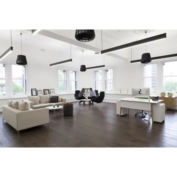 Pakabinamas šviestuvas LOOK 1200 mm 46W IP20 3000K 3387 lm juodas