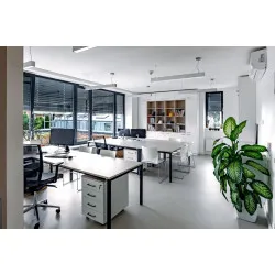 Pakabinamas šviestuvas LOOK 0,6 m 23W IP20 4000K 1820 lm sidabrinis