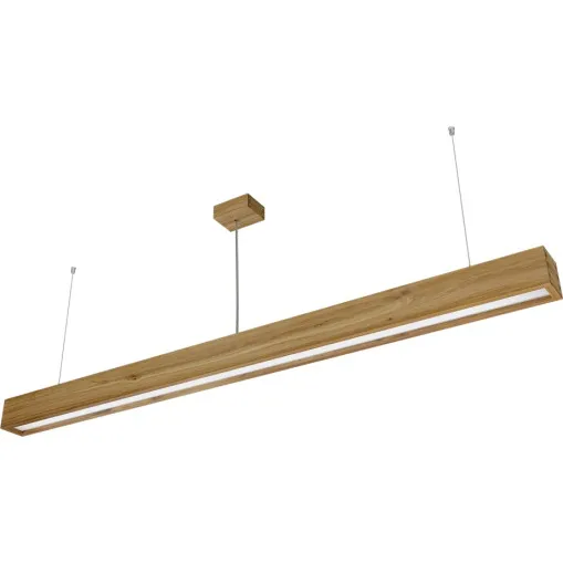 Pendant light LOOK WOODLINE 1,5m 48W IP20 3000K 3800lm  Oak