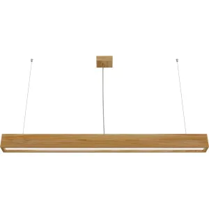 Rippvalgusti LOOK WOODLINE 0,6m 17W IP20 4000K 2364lm saar