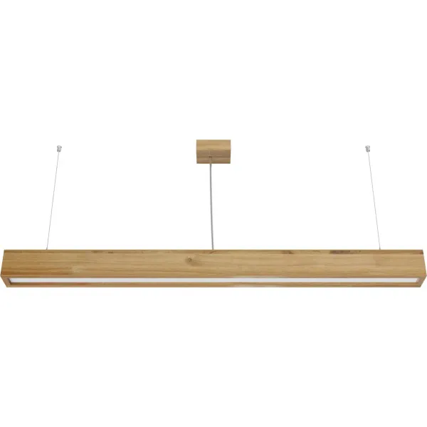Riippuvalaisin LOOK WOODLINE 1,2 m 36 W IP20 3000 K 3000 lm Tammi