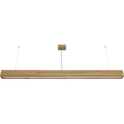 Pendant light LOOK WOODLINE 1,5m 48W IP20 3000K 3800lm  Oak