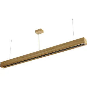 Pakabinamas šviestuvas 1,5 m 48W IP20 5910 lm LOOK WOODLINE OPTIC