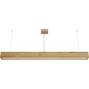 Pendant light LOOK WOODLINE 1,2m 36W IP20 4000K 3000lm Oak