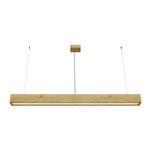 Rippvalgusti LOOK WOODLINE 0,6m 17W IP20 4000K 2364lm mänd