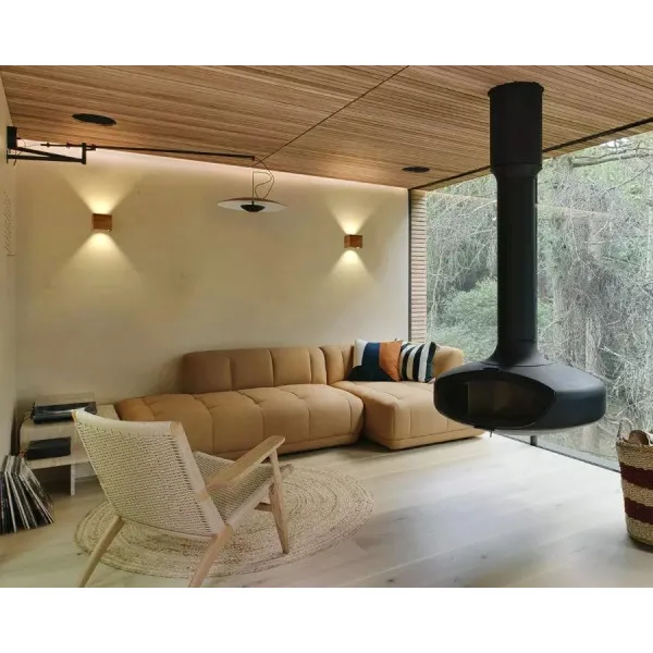 Sieninis šviestuvas 6W 3000K 424 lm CUBE WOODLINE