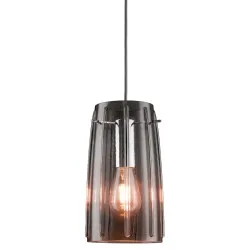 Decorative shade smoke glass DRIO