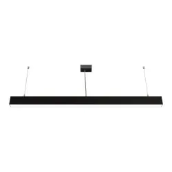 Pendant light LOOK 1500 mm 58W  IP20 4000K 4350lm black