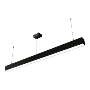 Pakabinamas šviestuvas LOOK 1200 mm 46W IP20 3000K 3387 lm juodas