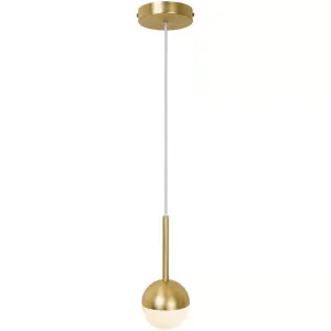 Ceiling light Brushed Brass Contina