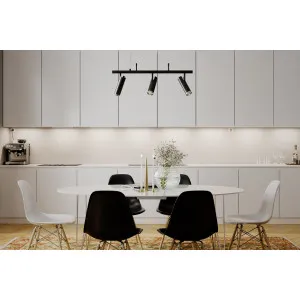 Iekārta lampa melna  PULS BAR